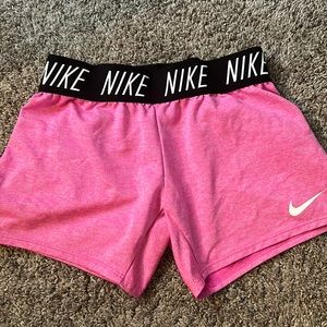 Nike dri-fit hot pink shorts